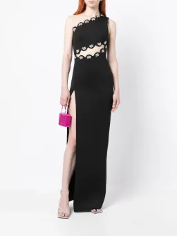Rachel Gilbert Stella Gown Black Size AU 8 for rent on The Volte - image 1