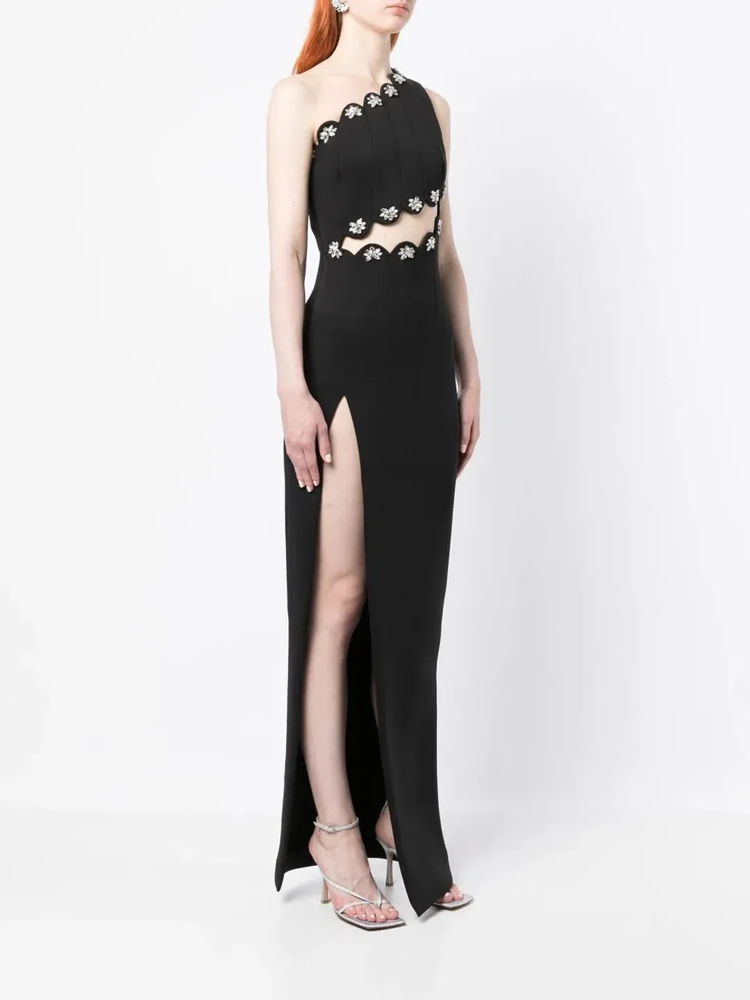 Rachel Gilbert Stella Gown Black Size AU 8 for rent on The Volte - main image