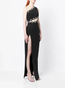 Rachel Gilbert Stella Gown Black Size AU 8 for rent on The Volte - image 2