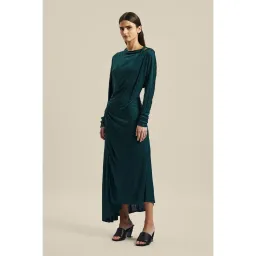Ginger & Smart Coalesce Twist Front Dress Forest Green Size XS / Au 6 for rent on The Volte - image 4