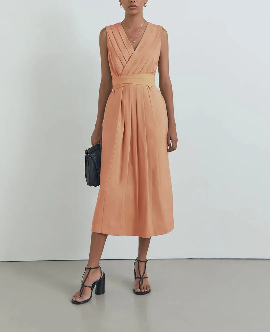 Viktoria & Woods Chameleon Dress Peach Size 00 / Au 6 for rent on The Volte - main image