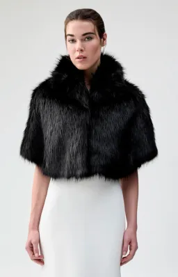 Unreal Fur Nord Cape Black One Size for rent on The Volte - image 1