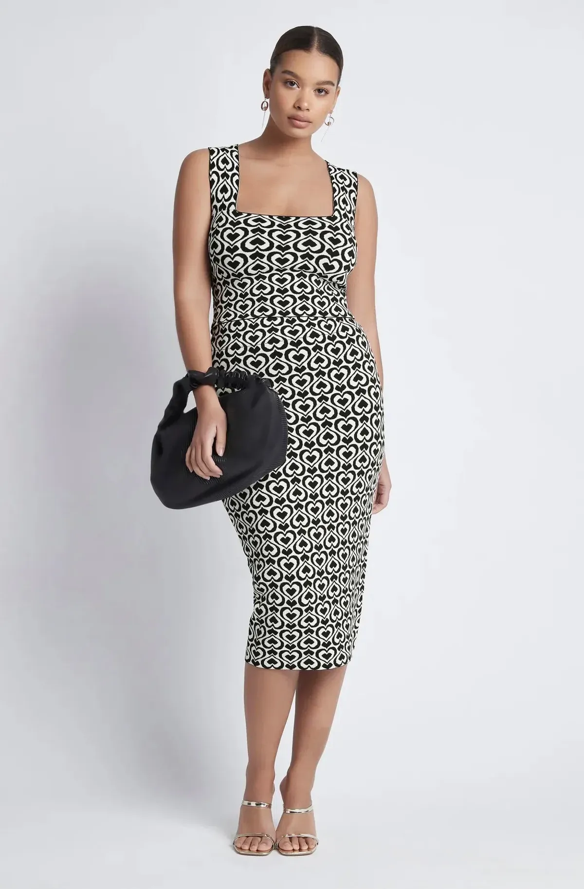 Sheike Get Hearts Racing Knit Top And Skirt Set Size Xs / Au 6 for rent on The Volte - main image