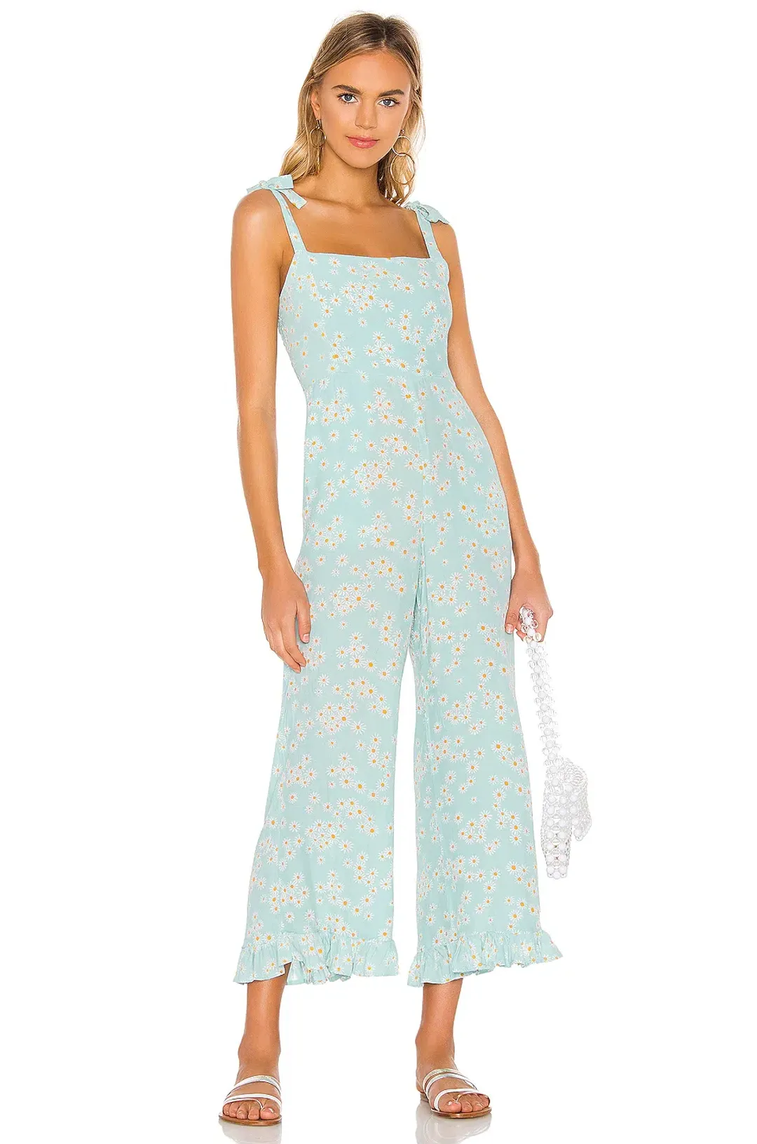 Faithfull the Brand Frankie Jumpsuit Zhoe Floral Print Size XS for rent on The Volte - main image