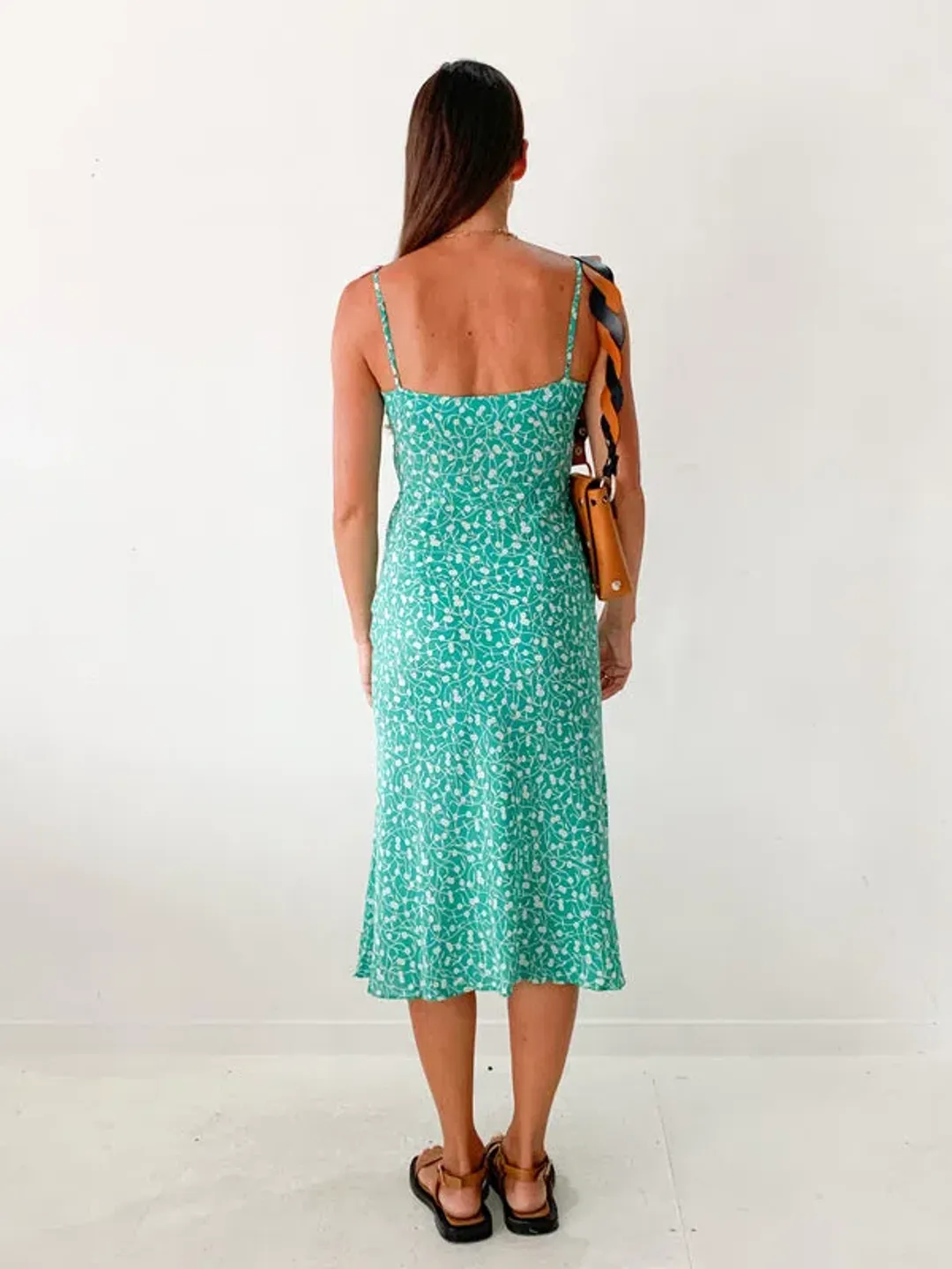 Realisation The Amelia Dress in Poison Ivy Floral Size S/Au 8 for rent on The Volte - main image