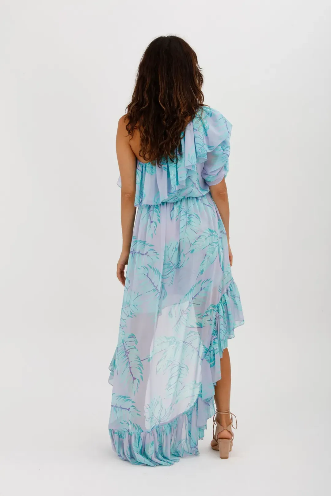 Aggi Antonellina Mistyy Lilac Dress Blue Size M/Au 10 for rent on The Volte - main image