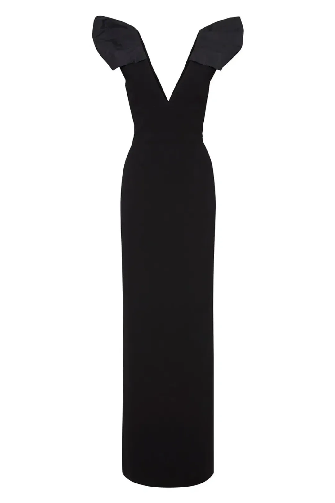 Rebecca Vallance Katie Gown Black Size 10  for rent on The Volte - main image