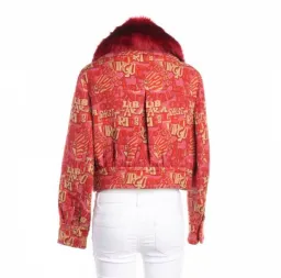 Zimmermann Kaleidoscope Faux Fur Bomber Jacket Size 1 / AU10 for rent on The Volte - image 3