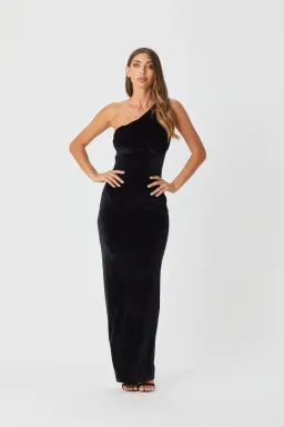 Bianca & Bridgett Juni Dress in Black Size 14 for rent on The Volte - image 2