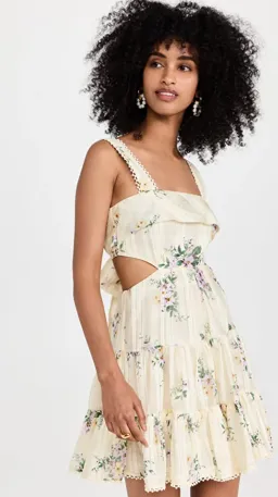 Alemais Margot Mini Sundress Floral Size AU 6 for rent on The Volte - image 3