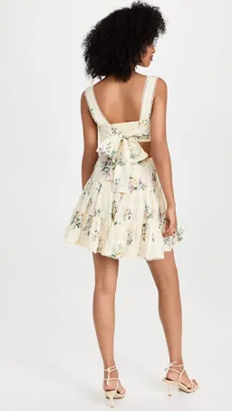 Alemais Margot Mini Sundress Floral Size AU 6 for rent on The Volte - image 2