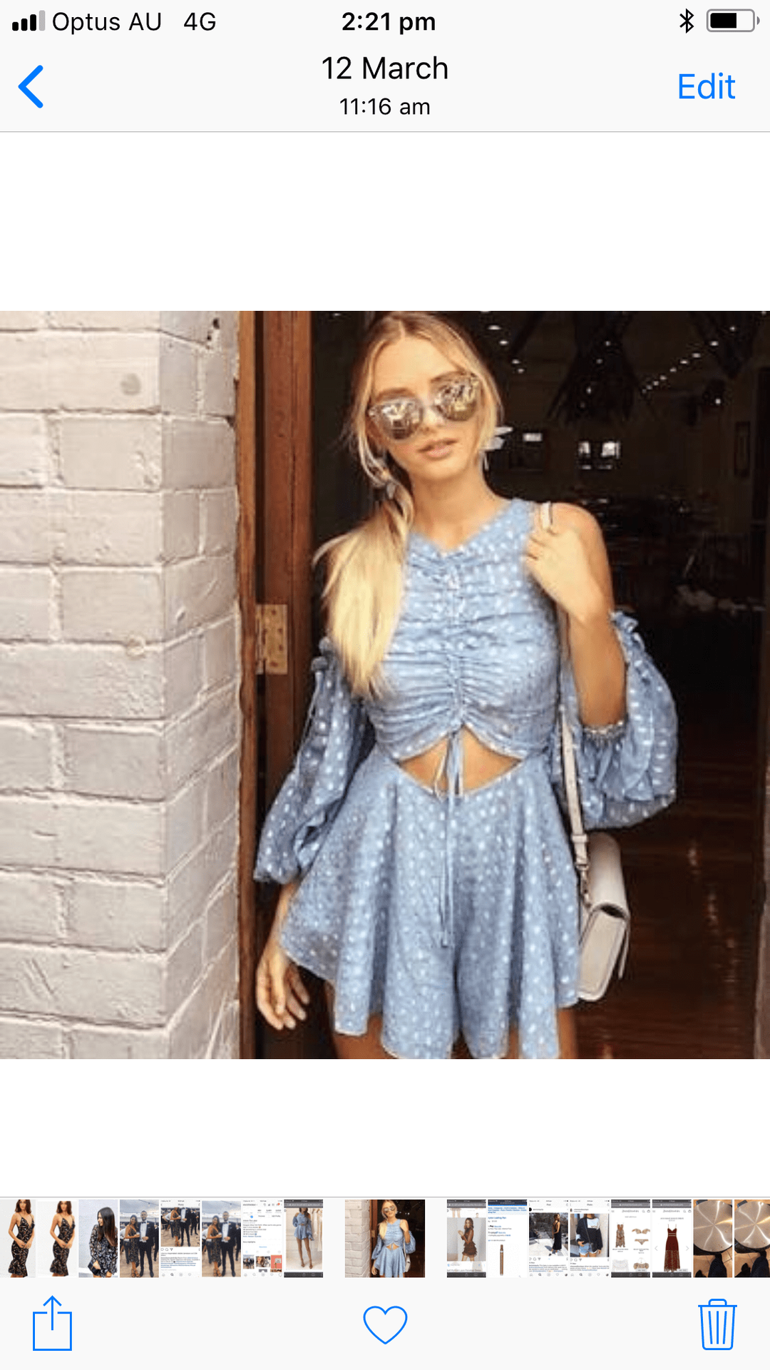 Alice McCall did it again playsuit size 8 for rent on The Volte - main image