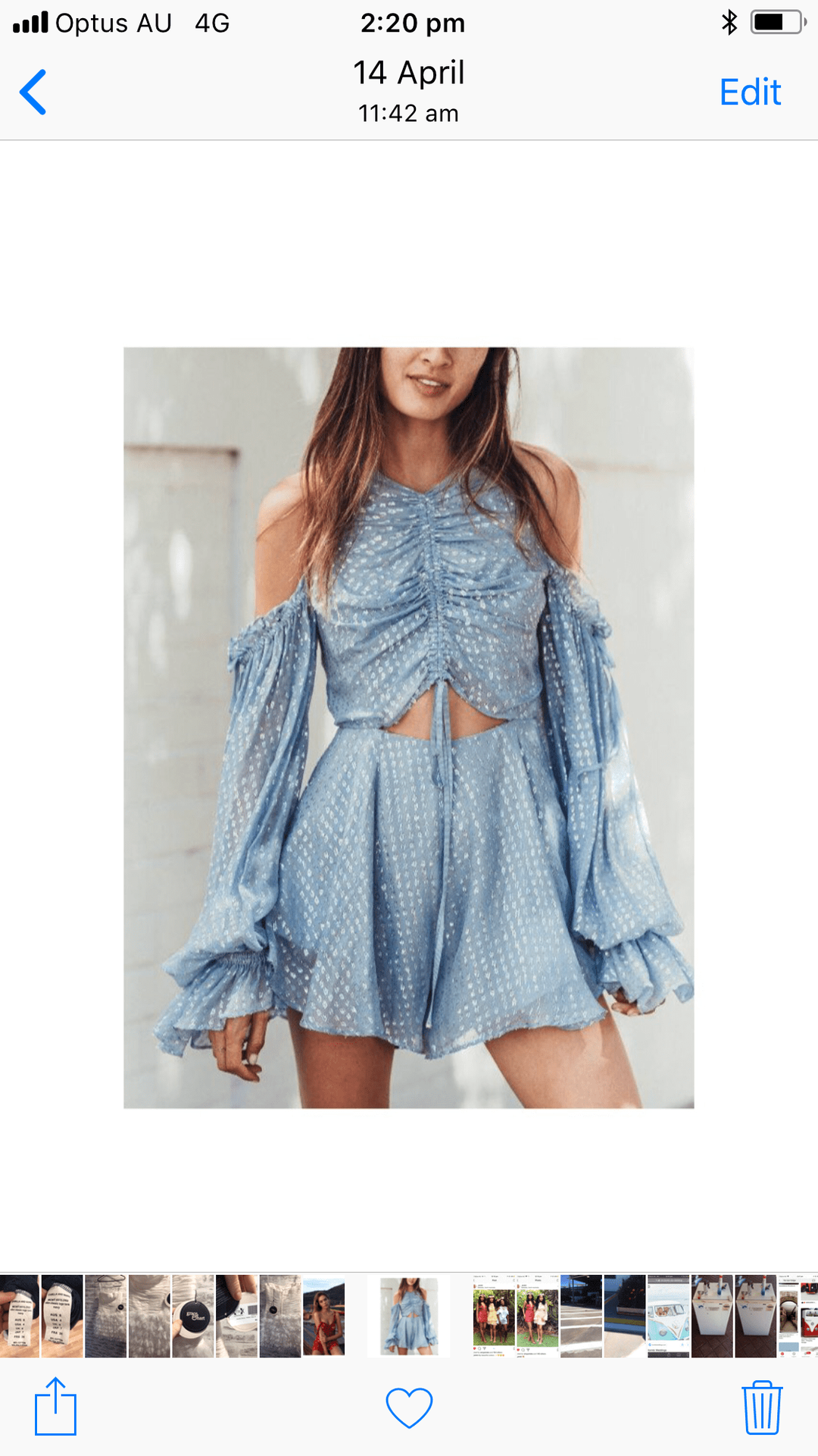 Alice McCall did it again playsuit size 8 for rent on The Volte - main image