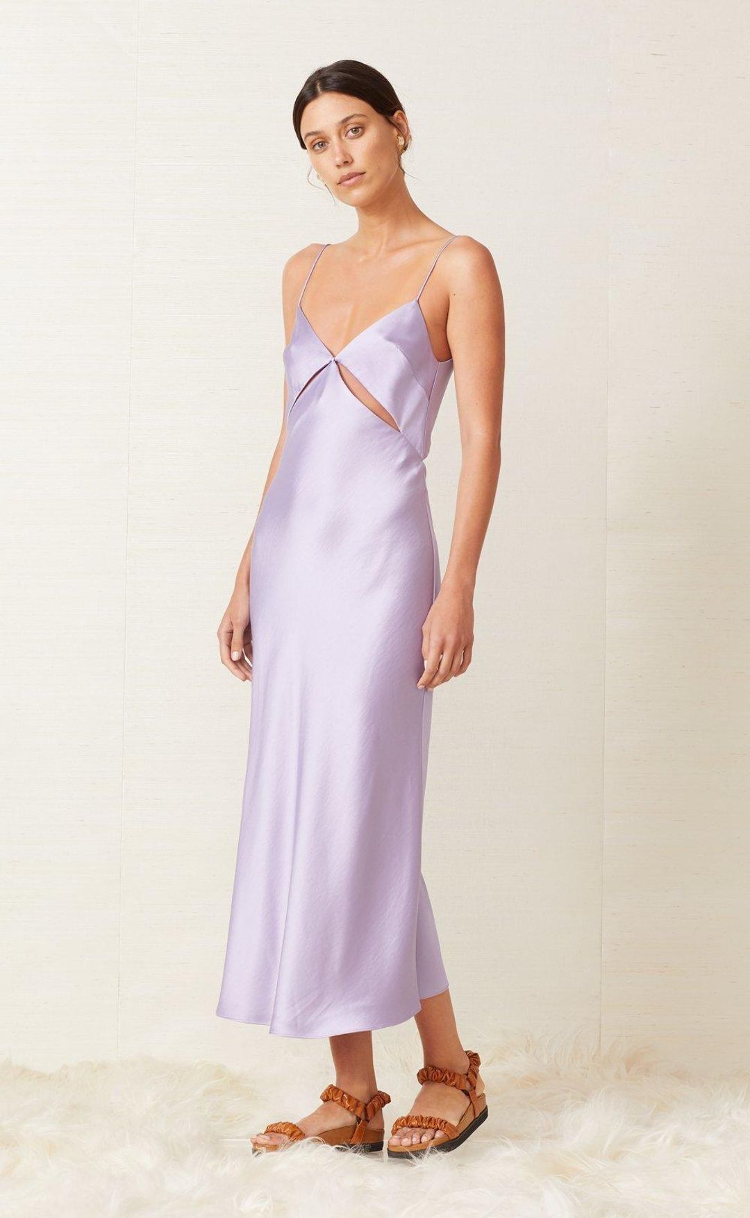 Bec & Bridge Mila Dress Purple Size 8 for rent on The Volte - main image
