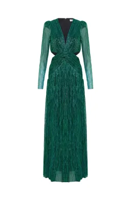 Sheike Millenium Gown Dress Green Size 8 for rent on The Volte - image 4