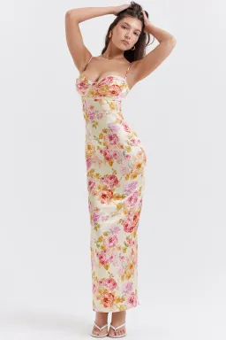 House Of CB Josefina Maxi Dress  Floral  Size M / 10 for rent on The Volte - image 2