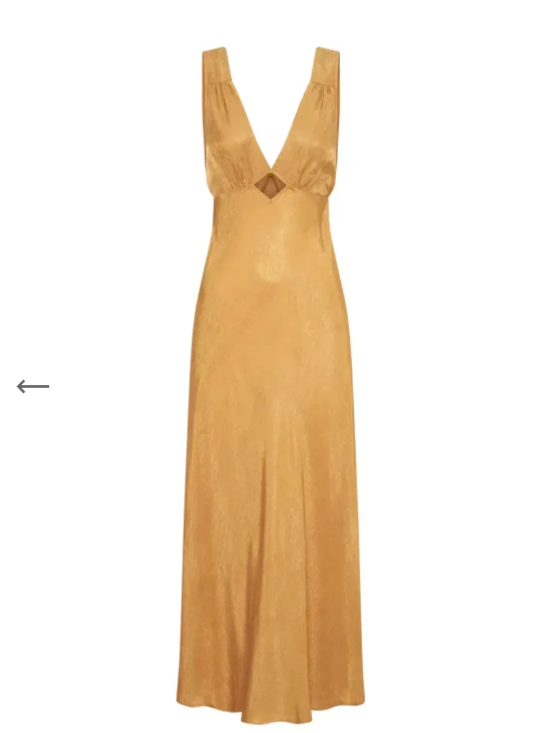 Auguste The Label The Roy Maxi Dress Orange Size 10  for rent on The Volte - main image