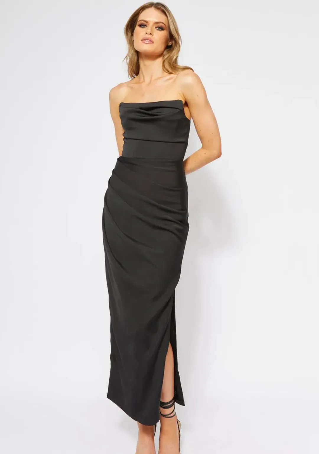 Bianca & Bridgett Evelyn Dress Black Size 8  for rent on The Volte - main image