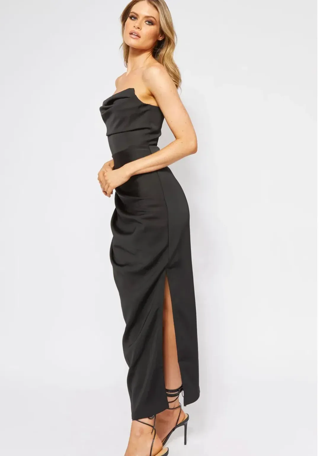 Bianca & Bridgett Evelyn Dress Black Size 8  for rent on The Volte - main image