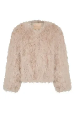 Bubish Luxe Scarlett Jacket Blush Size 8 for rent on The Volte - image 4