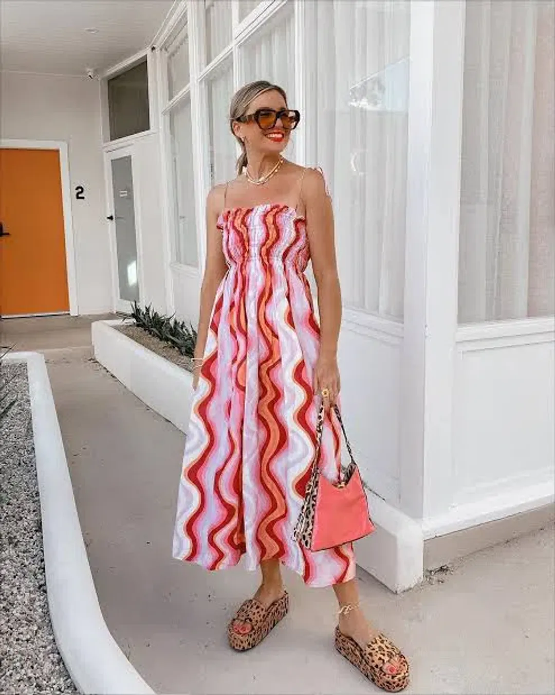 Steele Mirabella Dress Groovy Size 6 for rent on The Volte - main image