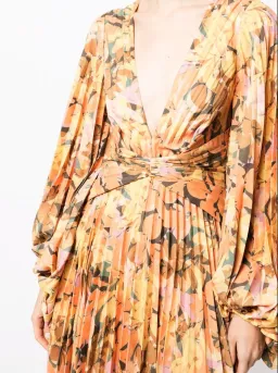 Acler Palms Dress  Floral Print Size 14 for rent on The Volte - image 4