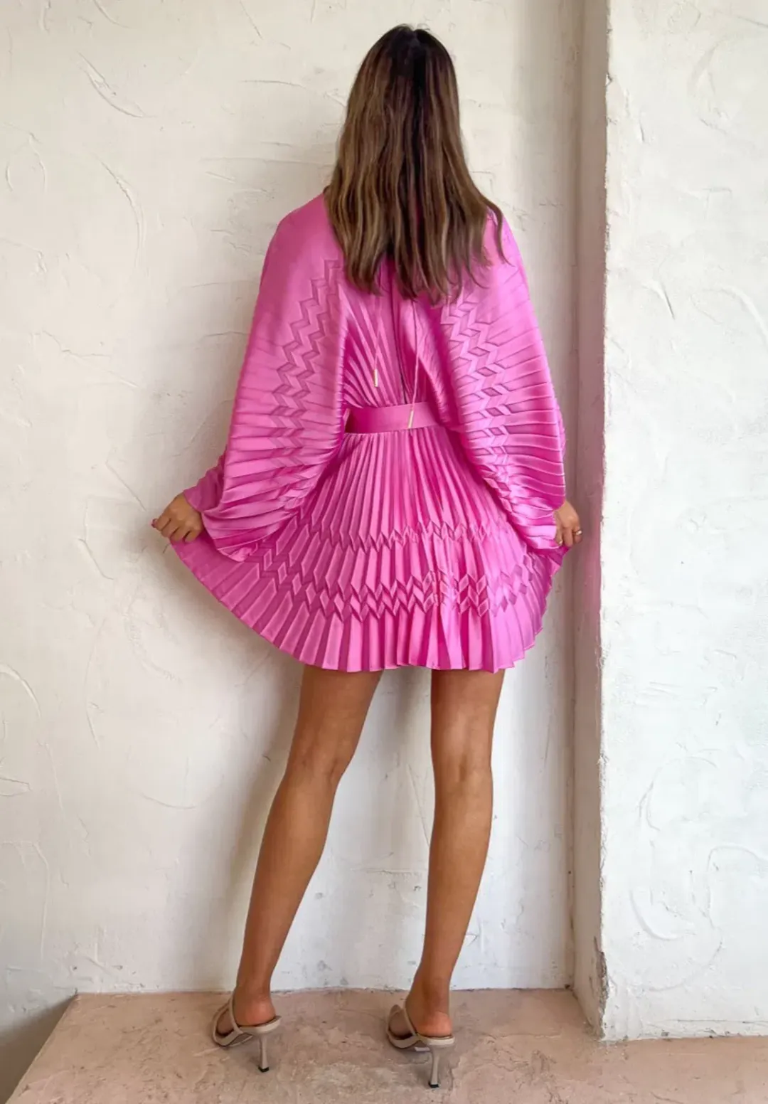 Acler Harrow Dress in Violet Size 14 for rent on The Volte - main image