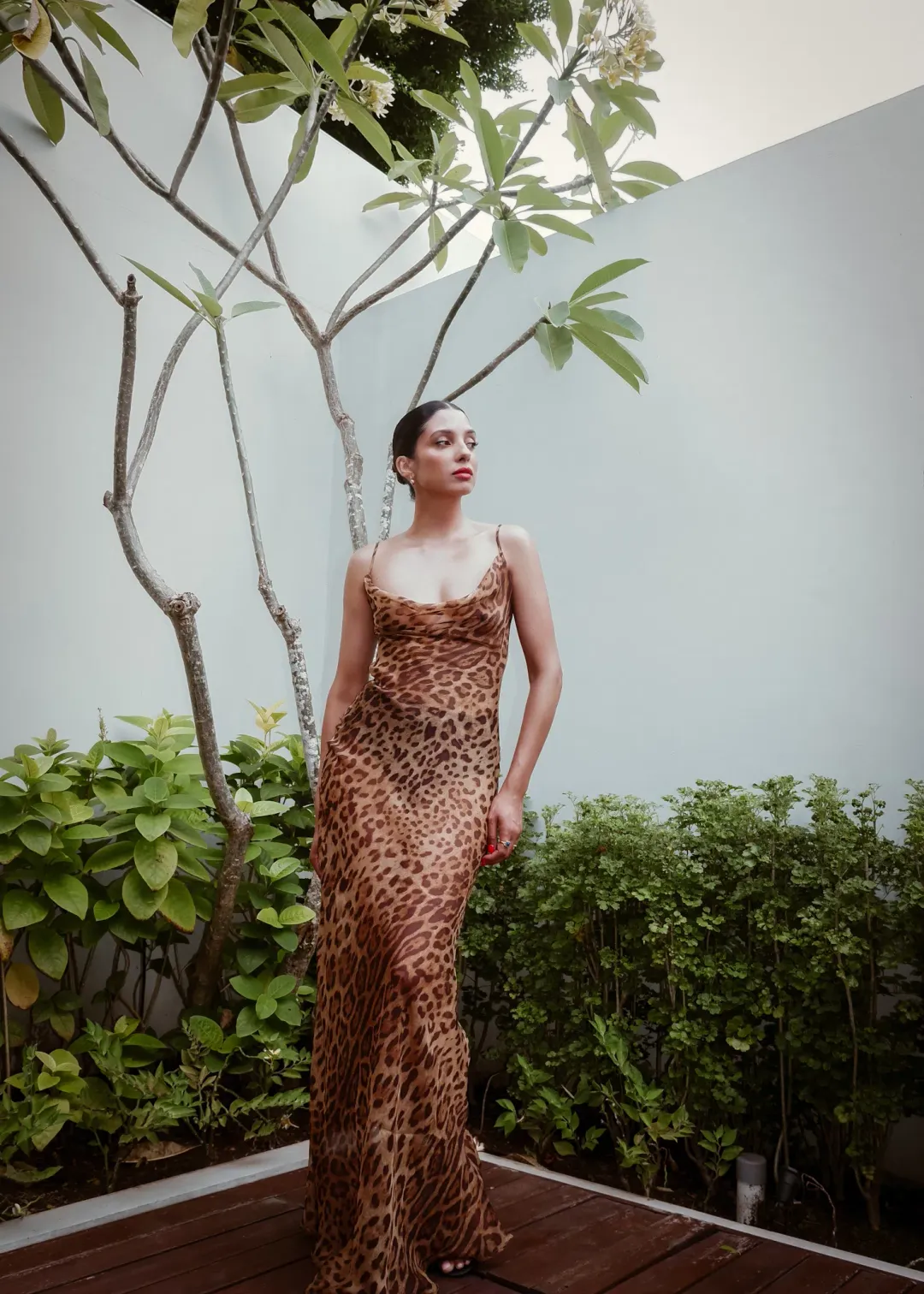 Rat & Boa Valentina Maxi Dress Brown Size AU 6  for rent on The Volte - main image