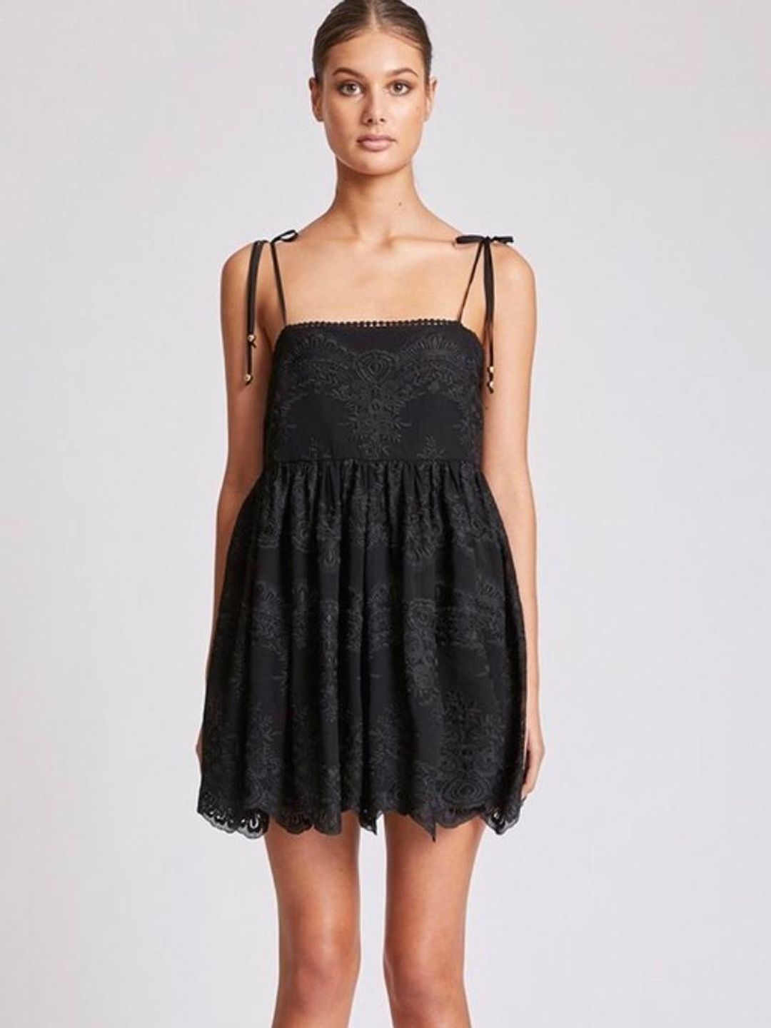 Shona Joy Antigua Baby Doll Mini Dress size 8 for rent on The Volte - main image