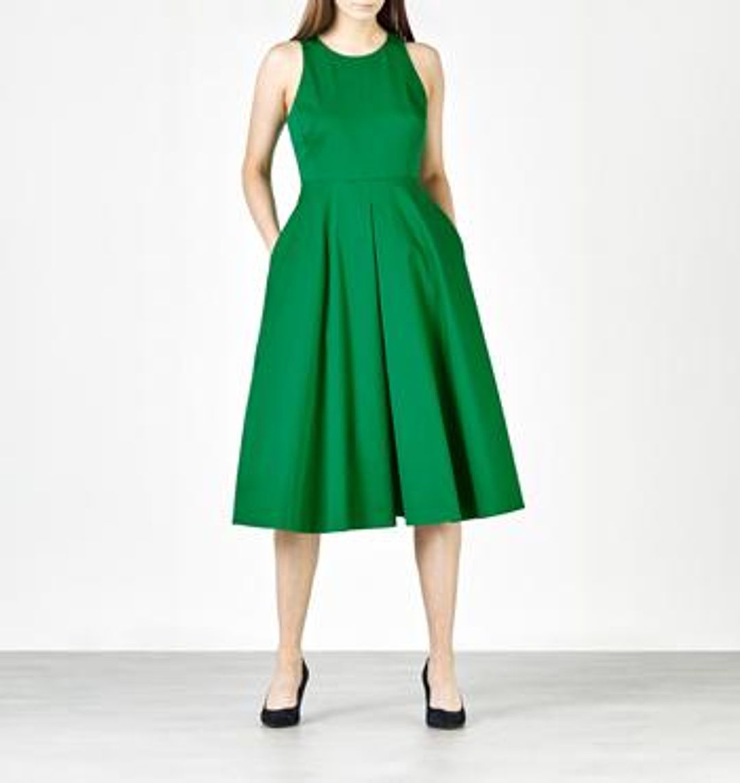 Marcs Green Midi Dress size 8 for rent on The Volte - main image