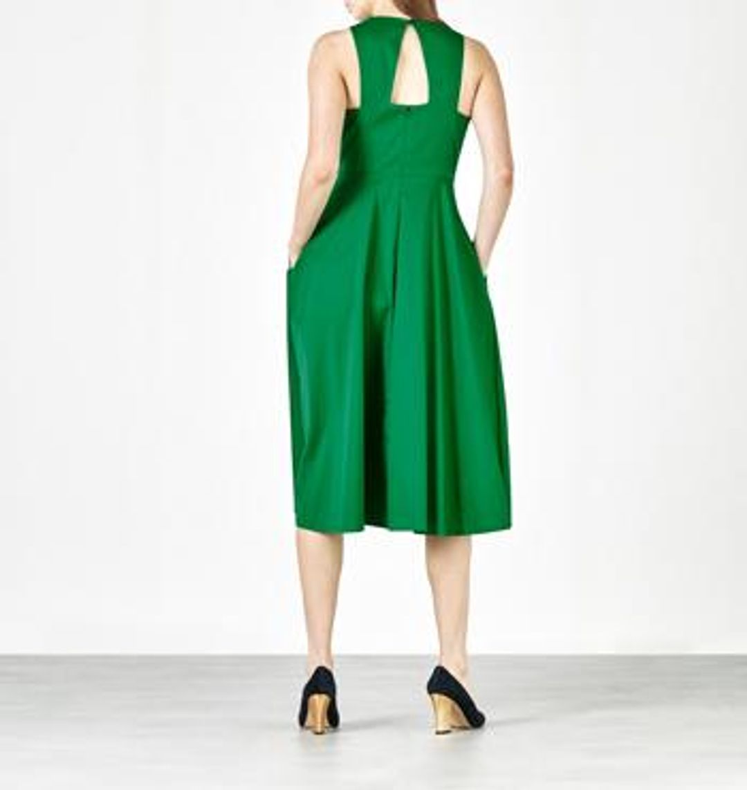 Marcs Green Midi Dress size 8 for rent on The Volte - main image