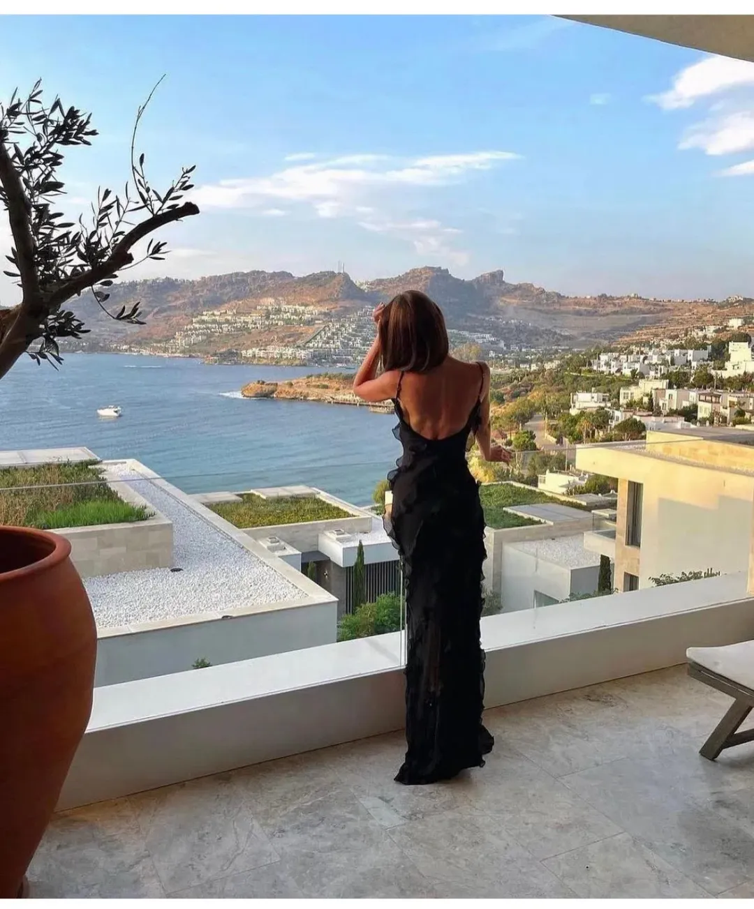 Rat & Boa Selena Dress in Black Size 8 for rent on The Volte - main image