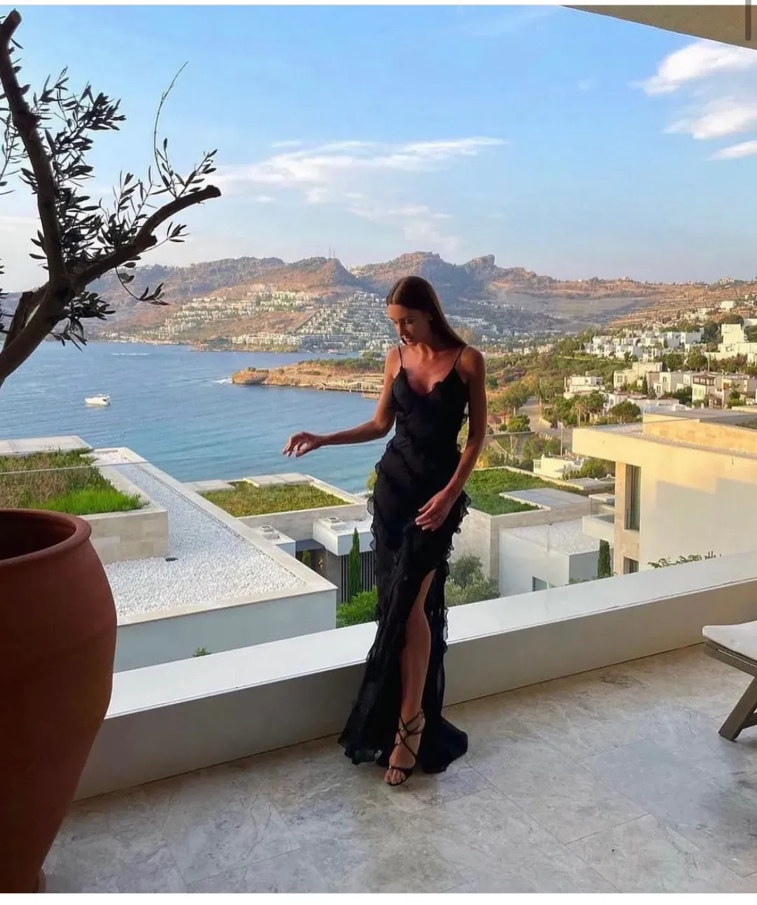 Rat & Boa Selena Dress in Black Size 8 for rent on The Volte - main image