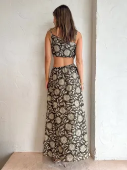 Sir the Label Xanita Asymmetrical Cut Out Dress Floral Size 2/AU 10 for rent on The Volte - image 3