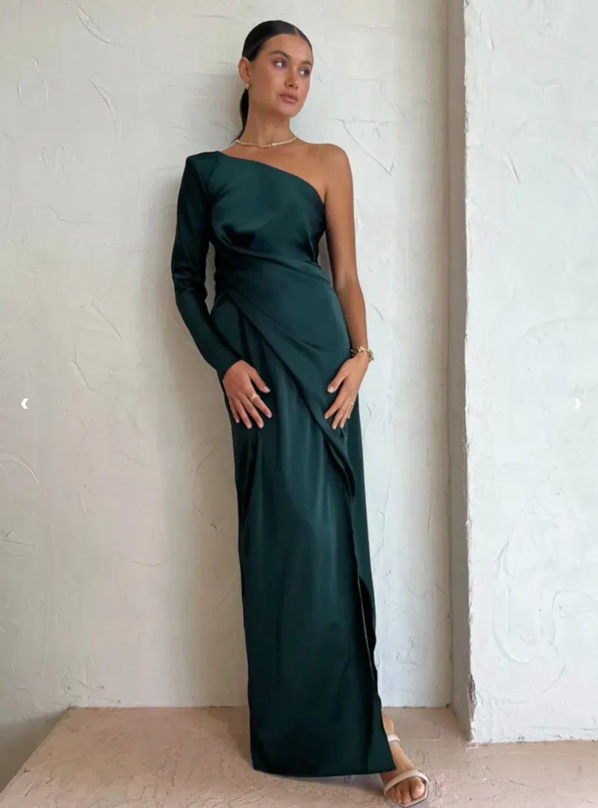 One Fell Swoop Diana Gown Jungle Size 8 for rent on The Volte - main image