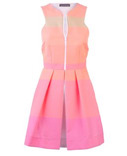 Camilla and Marc Pink Antoinette Mini Dress Multi Size 10 for rent on The Volte - image 4