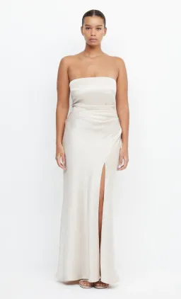 Bec and Bridge The Dreamer Strapless Dress Cream Size 6 for rent on The Volte - image 2