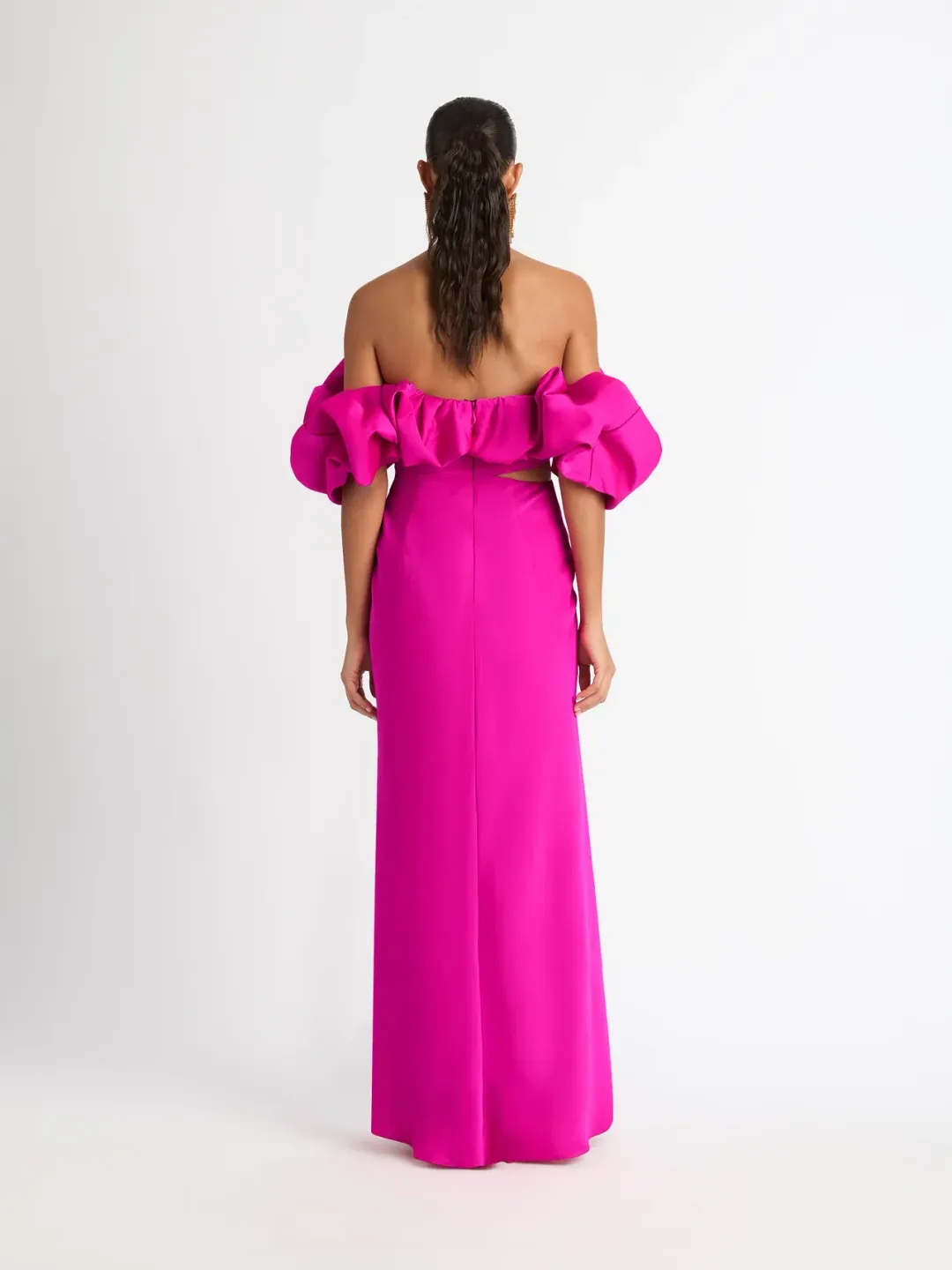 Sheike Margot Maxi Dress Pink Size 6  for rent on The Volte - main image