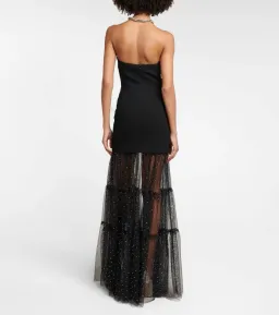 Rebecca Vallance Alyssa Strapless Gown Black Size 12 for rent on The Volte - image 2
