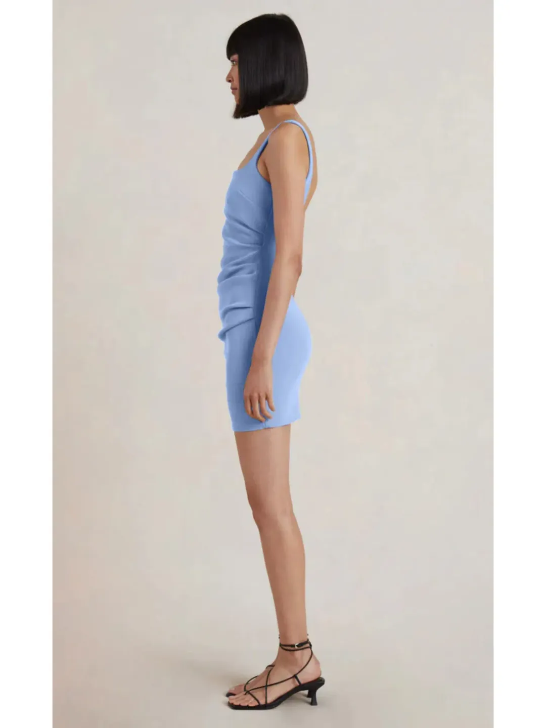 Bec & Bridge Karina Mini Dress Cornflower Blue Size AU 6 for rent on The Volte - main image