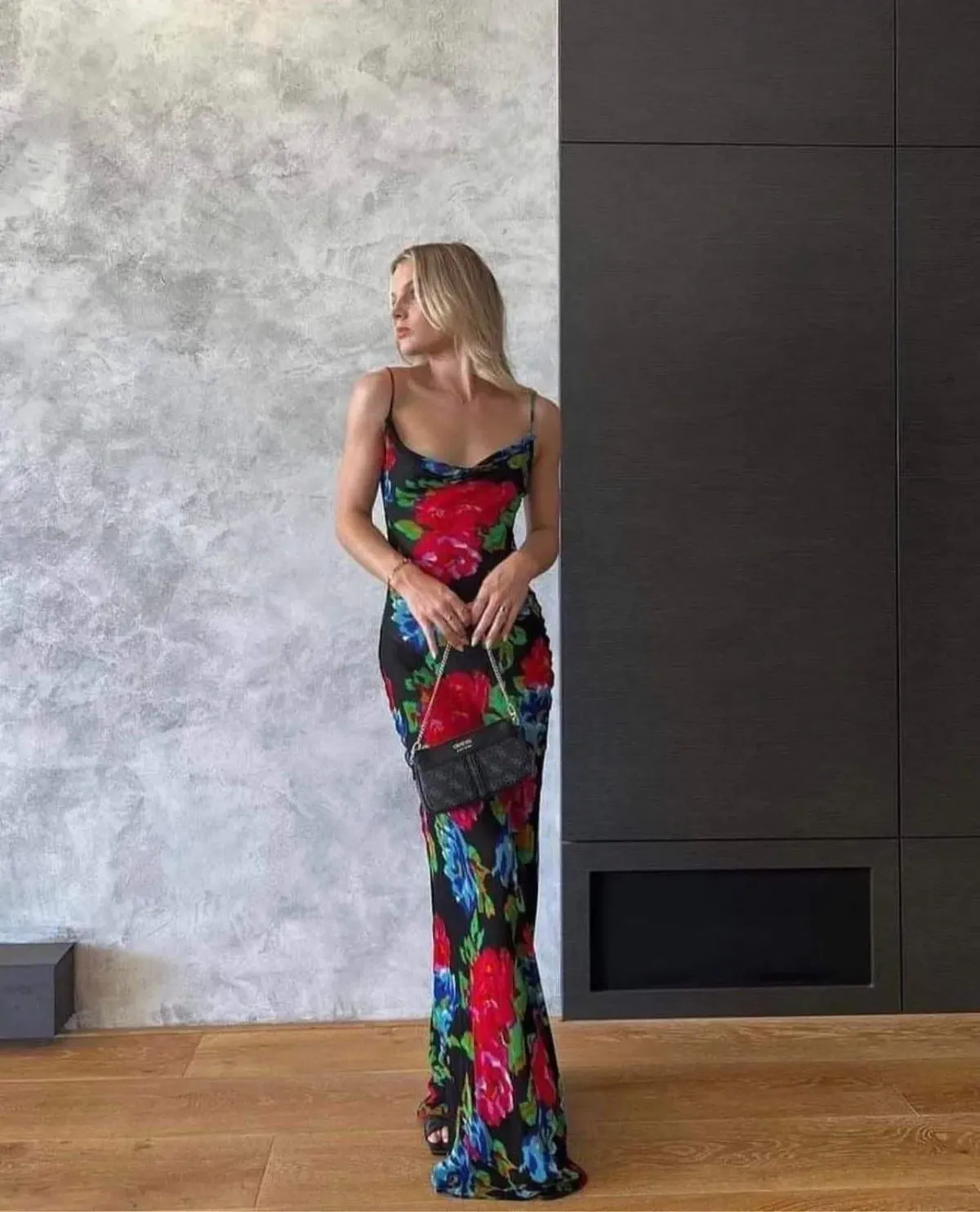 Rat & Boa Maxi Casablanca Dress Floral Size XS / Au 6  for rent on The Volte - main image