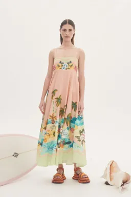 Alemais Mermaid Point Dress Print Size AU 12 for rent on The Volte - image 3