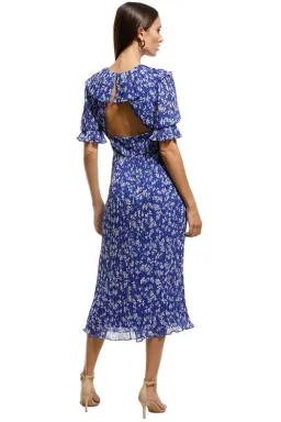 Talulah Mediterranean Minx Midi Dress Floral Size 8 for rent on The Volte - image 2