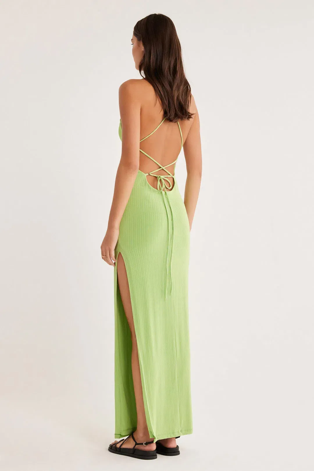 Rumer the Label Equinox Maxi Dress Green Size XL/AU 14 for rent on The Volte - main image