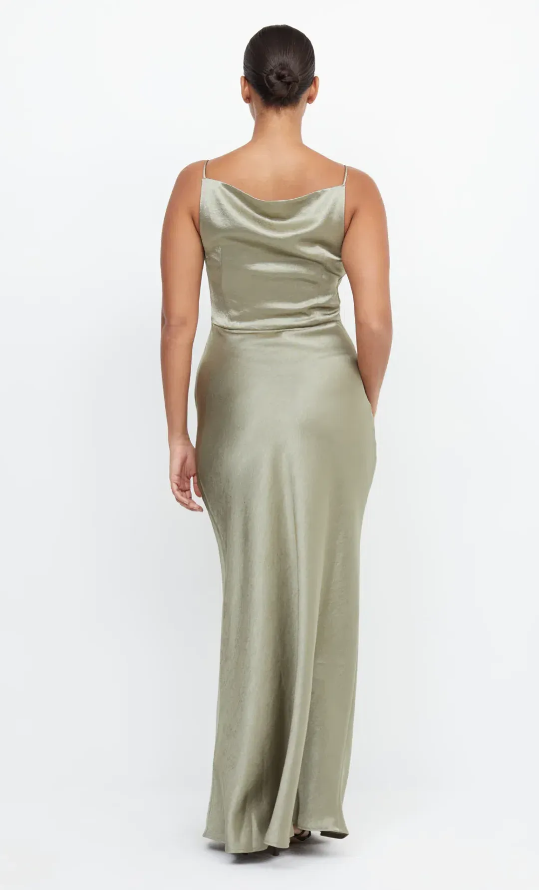 Bec & Bridge The Dreamer Maxi Dress Sage Size 10 for rent on The Volte - main image