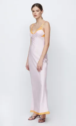 Bec & Bridge Joelle Maxi Dress Quartz/Tangerine Size 8  for rent on The Volte - image 2
