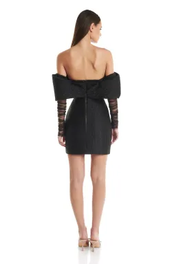 Eliya The Label Oscar Dress Black Size 10 for rent on The Volte - image 4