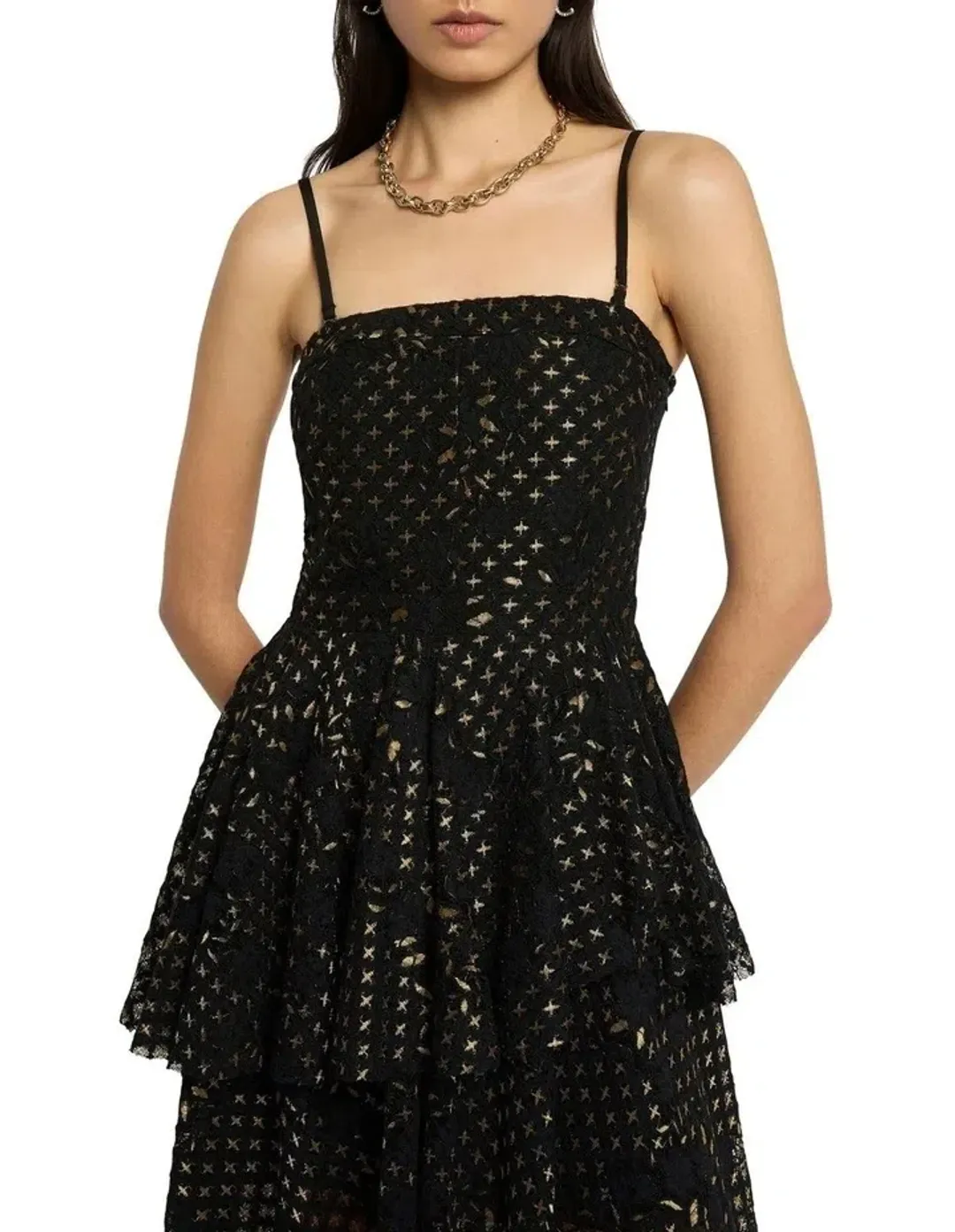  Sass & Bide Cocktails And Sunrise Dress Size 10  for rent on The Volte - main image