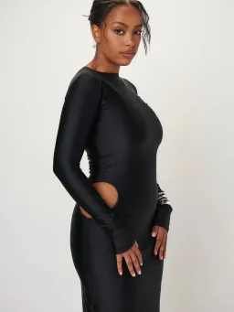 Effie Kats Meika Dress Black Size M / AU 10 for rent on The Volte - image 3