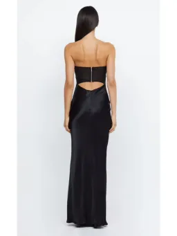Bec & Bridge Halle Strapless Dress Black Size AU 6  for rent on The Volte - image 4